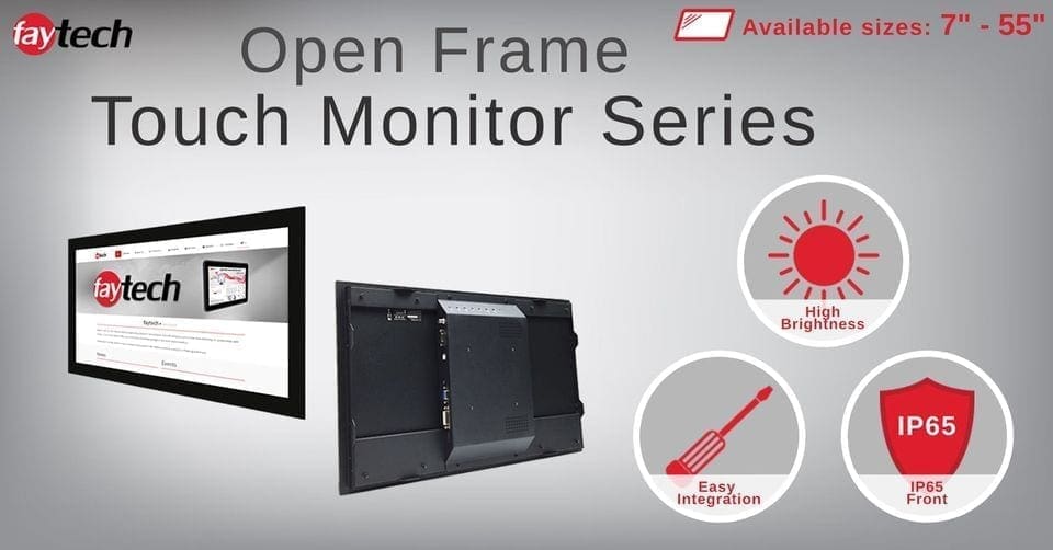 The Open Frame Capacitive Touch Series