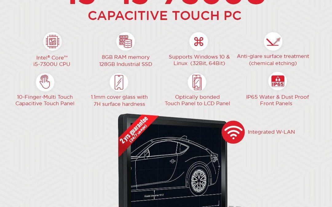 faytech’s 15″ Capacitive Touch PC